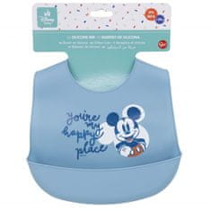 Stor Silikonový bryndák MICKEY MOUSE Blue, 6+, 10429