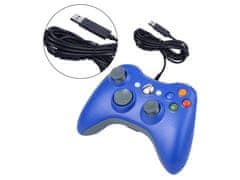 APT KX13B PAD PC DUAL SHOCK XBOX STYLE BLUE