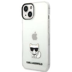 Karl Lagerfeld KLHCP14MCTTR hard silikonové pouzdro iPhone 14 PLUS 6.7" transparent Choupette Body