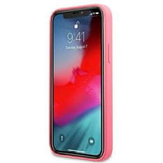 Guess GUHCP12LLSPEFU hard silikonové pouzdro iPhone 12 Pro MAX 6.7" fushia Peony Collection