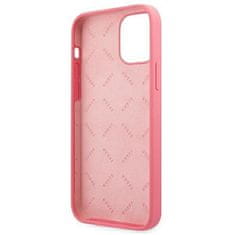 Guess GUHCP12LLSPEFU hard silikonové pouzdro iPhone 12 Pro MAX 6.7" fushia Peony Collection