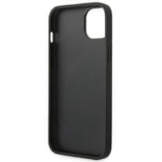 Karl Lagerfeld KLHCP14MSAKLHPK hard silikonové pouzdro iPhone 14 PLUS 6.7" black Saffiano Mono Metal Logo