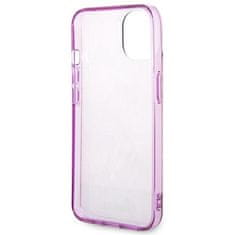 Guess GUHCP14MHGJGHP hard silikonové pouzdro iPhone 14 PLUS 6.7" pink Jungle Collection