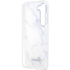 Guess GUHCS23MPCUMAH hard silikonové pouzdro Samsung Galaxy S23 PLUS 5G white Marble 