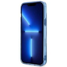 Guess GUHCP14MHGPLHB hard silikonové pouzdro iPhone 14 PLUS 6.7" blue Porcelain Collection