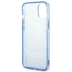 Guess GUHCP14MHGPLHB hard silikonové pouzdro iPhone 14 PLUS 6.7" blue Porcelain Collection