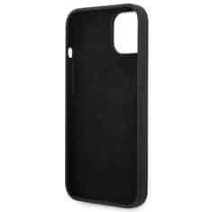 Guess GUHCP14MSLTGK hard silikonové pouzdro iPhone 14 PLUS 6.7" black Silicone Triangle