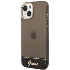 Guess GUHCP14MHGCOK hard silikonové pouzdro iPhone 14 PLUS 6.7" black Translucent