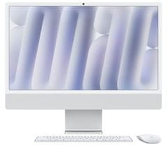 Apple iMac 24" M4 (10CPU) 16/512 (MWUV3CZ/A) Stříbrný CZ