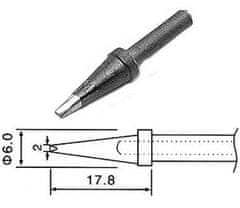 HADEX Hrot N4-4 2mm pro servisní stanice