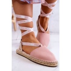 Big Star Dámské espadrilky JJ274864 Pink velikost 40