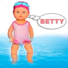 JOJOY® Panenka, která umí plavat, Panenka na hraní ve vodě a plavání, Panenky pro děti, Hračky do vody BUDDYSWIM LILY + BUDDYSWIM BETTY | B2UDDYSWIM