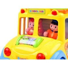 HOLA Huile Toys, Interaktivní autobus se zvířátky, 12 m+