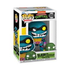 Funko POP&Buddy: TMNT S4 – Slash & Pre-mutated, turtle Slash