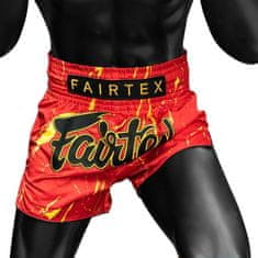 Fairtex Thai šortky Fairtex BS1946 Inferno - červené