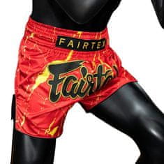 Fairtex Thai šortky Fairtex BS1946 Inferno - červené