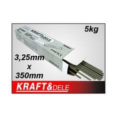 Kraft&Dele Elektrody rutilové 3,2mm 350mm 5kg KD1154 KRAFT&DELE