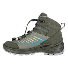 Lowa Boty trekové olivové 33 EU Zirrox Ii Gtx Mid Junior