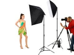 Verk 27146 Softbox se stativem 48 x 67 cm, 2x 135W