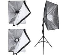 Verk 27146 Softbox se stativem 48 x 67 cm, 2x 135W