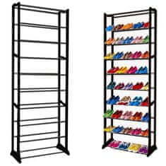 Verk Skládací botník Amazing Shoe Rack 30 párů černá