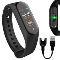 Verk 06229 Fitness náramek Smart M4 černá