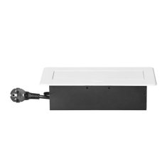 Orno Výklopný blok zapuštěný ORNO OR-GM-9035/W, 2x 230V, 2x USB (A+C type; 3.6A), barva bílá