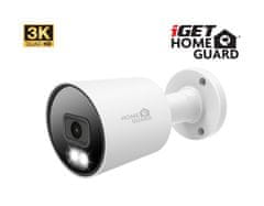 iGET HGPRO858 - CCTV 3K kamera, SMART detekce, IP66, zvuk, IR noční přísvit 40m, LED přísvit 30m