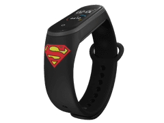 MobilPouzdra.cz Náhradní náramek Mi band 3/4/5/6/7 Superman - Logo - Bílá -