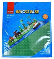 Sluban Bricks Base M38-B0833D Základová deska 32x32 zelená