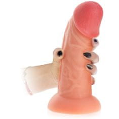 XSARA Velké dildo objemný 6cm umělý penis na přísavce - 74408254