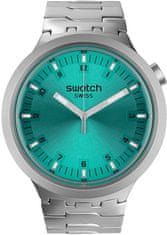 Swatch Big Bold Irony Aqua Shimmer SB07S100G