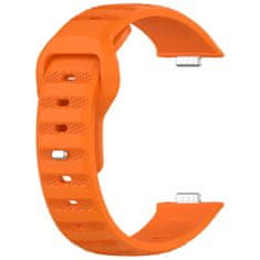 BStrap Silicone řemínek na Huawei Watch Fit 3, orange