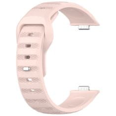 BStrap Silicone řemínek na Huawei Watch Fit 3, pink