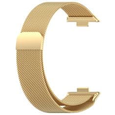 BStrap Milanese řemínek na Huawei Watch Fit 3, gold