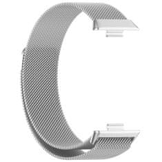 BStrap Milanese řemínek na Huawei Watch Fit 3, silver