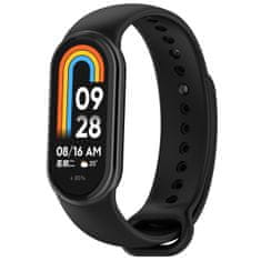 BStrap Silicone řemínek na Xiaomi Smart Band 8 / 9, black