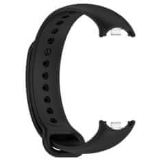 BStrap Silicone řemínek na Xiaomi Smart Band 8 / 9, black