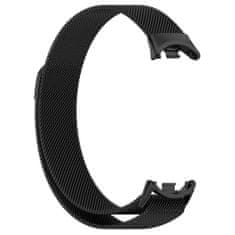 BStrap Milanese řemínek na Xiaomi Smart Band 8 / 9, black