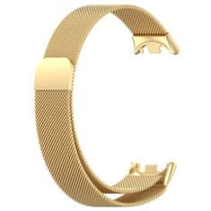 BStrap Milanese řemínek na Xiaomi Smart Band 8 / 9, gold