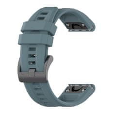 BStrap Silicone Carson řemínek na Garmin Fenix 5 / 6 / 6 Pro / 7 / 8 / E 47mm, blue