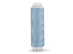 Polyesterové nitě Unipoly návin 100 m - Cashmere Blue (10 ks)