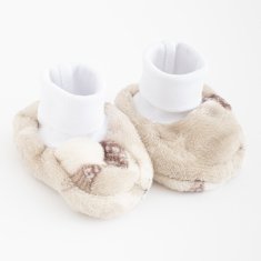 NEW BABY Kojenecké Wellsoft zimní capáčky Polar Bear - 6-18 m