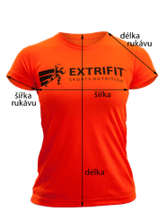 Extrifit Triko 10 dámské oranžová M