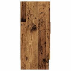 Vidaxl Příborník old wood 120 x 30,5 x 70 cm kompozitní dřevo