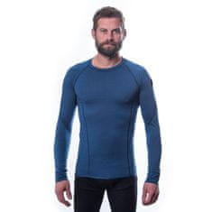 Sensor Triko Merino Air - pánské, dlouhý, tmavě modrá - Velikost 3XL