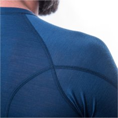 Sensor Triko Merino Air - pánské, dlouhý, tmavě modrá - Velikost 3XL