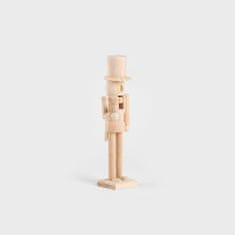 Homla Vánoční figurka | NUTCRACKER | louskáček na ořechy | NATURAL | 38 cm | 715334