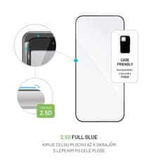 FIXED Tvrzené sklo Full-Cover pro Apple iPhone 16 Pro Max, lepení přes celý disple - černé