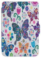 Durable Lock Pouzdro Durable Lock PB-04 pro Pocketbook 616 / 617 / 618 / 627 / 628 / 632 / 633 - motiv Butterfly